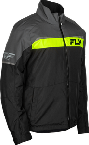 Fly Racing - Aurora Jacket Grey/black 2x - 470-41262X