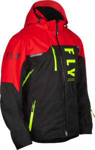 Fly Racing - Carbon Jacket Black/red Md - 470-5209M
