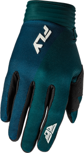 Fly Racing - F-16 Gloves Teal/white Sm - 379-812S