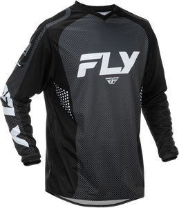 Fly Racing - F-16 Jersey Black/white 3x - 379-9203X
