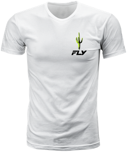 Fly Racing - Fly Desert Tee White Md - 354-0411M