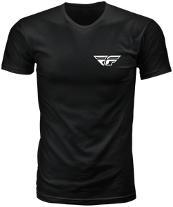 Fly Racing - Fly Staple Tee Black 2x - 354-04042X