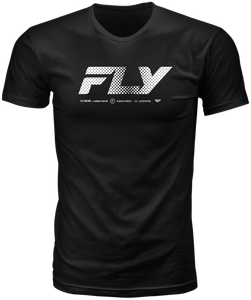 Fly Racing - Fly Worldwide Tee Black 2x - 354-04062X