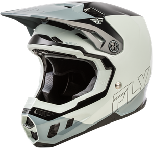 Fly Racing - Formula Cc Glide Helmet Grey/light Grey/black Lg - 73-4352L