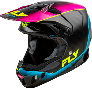 Fly Racing - Formula Cc Underglow Helmet Black/pink/blue Xs -