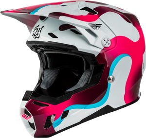 Fly Racing - Formula Cc Vibe Helmet White/pink/blue Md - 73-4366M