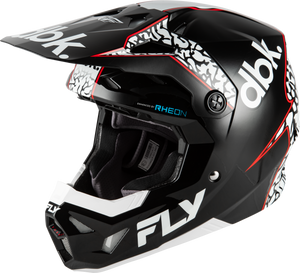 Fly Racing - Formula Cp Dbk Helmet Black/white/red Lg - 73-0044L