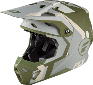 Fly Racing - Formula Cp Seal Helmet Matte Stone/khaki/olive Md - 73-0043M