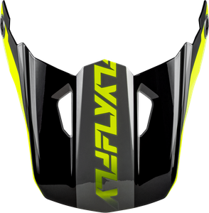 Fly Racing - Kinetic Crest Helmet Visor Grey/black/hi-vis Xl/2x - 73-8677VX