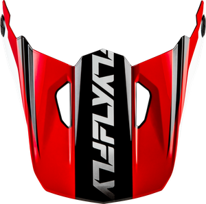 Fly Racing - Kinetic Crest Helmet Visor Red/black/white Xs/sm - 73-8675VS