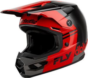 Fly Racing - Kinetic Dbk Helmet Black/red/grey Md - 73-2005M