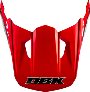 Fly Racing - Kinetic Dbk Helmet Visor Red/black/grey Xl/2x - 73-8678VX