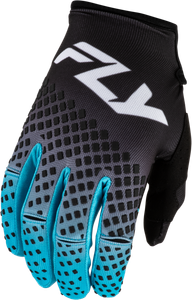 Fly Racing - Kinetic Fade Gloves Black/blue/white Sm - 380-512S