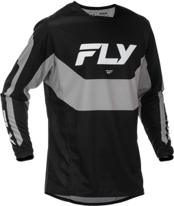 Fly Racing - Kinetic Jersey Black/grey Sm - 379-420S