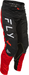 Fly Racing - Kinetic Mesh Center Pants Black/white/red Sz 32 - 379-32632