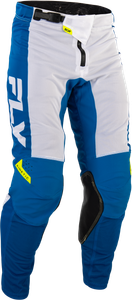 Fly Racing - Kinetic Mesh Pants Blue/white/hi-vis Sz 36 - 380-32436