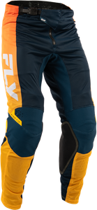 Fly Racing - Kinetic Mesh Pants Navy/orange Sz 36 - 380-32636