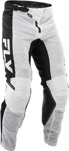 Fly Racing - Kinetic Mesh Pants White/black Sz 40 - 380-32040