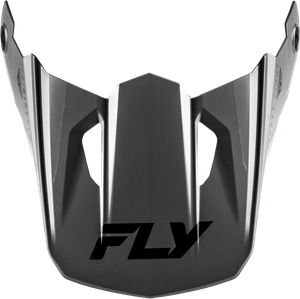 Fly Racing - Kinetic Verdict Helmet Visor Grey/black/white Xs/sm - 73-8720VS