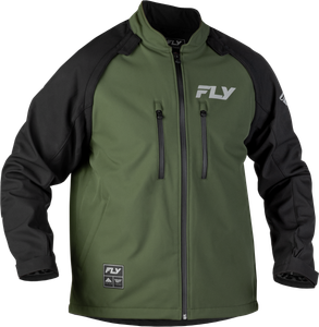 Fly Racing - Patrol Jacket Forest Green/black Sm - 380-682S