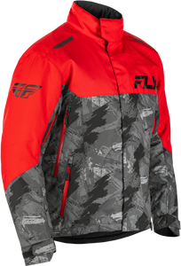Fly Racing - Snx Pro Jacket Red/black 4x - 470-54094X