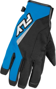 Fly Racing - Title Gloves Blue/white Lg - 371-056L