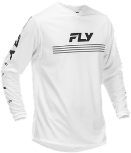 Fly Racing - Universal Jersey White/black Md - 379-991M