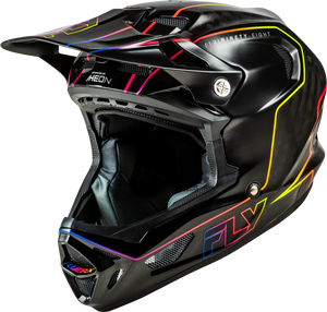 Fly Racing - Werx-r Flow Carbon Helmet Black Carbon/black/multi Sm - 73-9233S