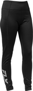 Fly Racing - Wmn's Hvywght Baselayer Pant Black Sm - 354-6407S