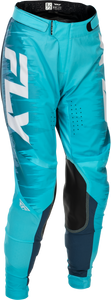 Fly Racing - Women's Lite Pants Aqua/navy/white Sz 03/04 - 379-63103