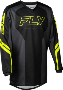 Fly Racing - Youth F-16 Raze Jersey Black/grey Yxl - 380-220YXL