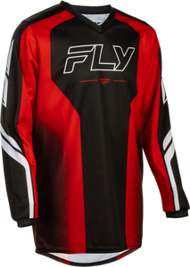 Fly Racing - Youth F-16 Raze Jersey Black/red/white Ym - 380-221YM