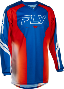 Fly Racing - Youth F-16 Raze Jersey Red/white/blue Yl - 380-223YL