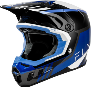 Fly Racing - Youth Formula Cc Strike Helmet Black/blue/grey/white Yl - 73-4363YL