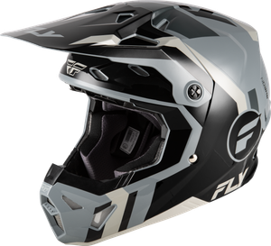 Fly Racing - Youth Formula Cp Seal Helmet Black/grey/light Grey Yl - 73-0040YL