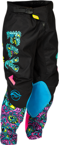 Fly Racing - Youth Kinetic Mutant Pants Black/multi Sz 24 - 379-53524