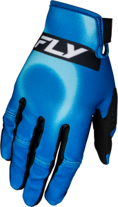 Fly Racing - Youth Kinetic Torch Gloves Light Blue/blue Yl - 380-517YL
