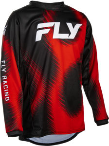 Fly Racing - Youth Kinetic Torch Jersey Black/red/white Yl - 380-526YL