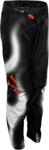 Fly Racing - Youth Kinetic Torch Pants Black/white/orange Sz 20 - 380-53520