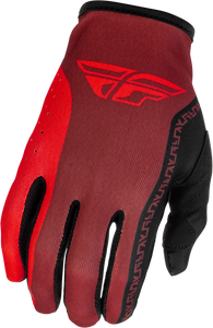 Fly Racing - Youth Lite Gloves Black/red Ym - 379-711YM