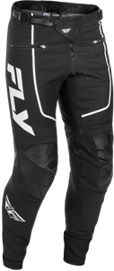 Fly Racing - Youth Rayce Bicycle Pants Black/white Sz 24 - 379-06024