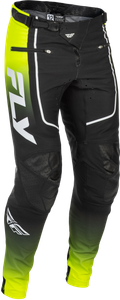 Fly Racing - Youth Rayce Bicycle Pants Lime/black/white Sz 24 - 379-06324