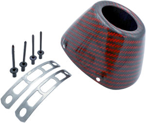 Fmf - Carbon Cap 4.1 New Style Red Carbon - 40695