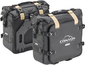 Givi - Canyon Adv Saddlebags 25l Ea Black - GRT720B