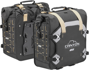 Givi - Canyon Adv Saddlebags 35l Ea Black - GRT709B