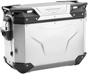 Givi - Outback Evo Smart Case 37l Left Only Silver - OBKEV37AL