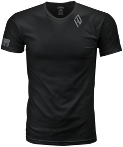 Harddrive - Harddrive Shield Tee Black/white Lg - 800-0204L