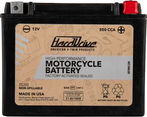 Harddrive - High Perform Battery Ytx24hl Cca 350 - HRDM7250H
