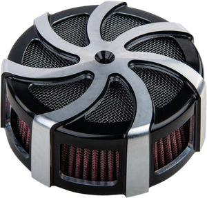 Harddrive - Kruel Air Cleaner Kit Black Contrast Cut - 120451