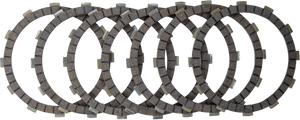 Harddrive - Organic Clutch Friction Plates Set - HD7014